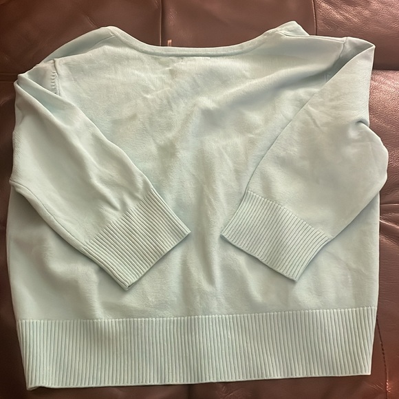 Escio Y2K Beed Embellished Neckline Stretchy Shrug - Picture 5 of 5